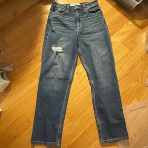 Hollister Dark Wash Straight Jeans